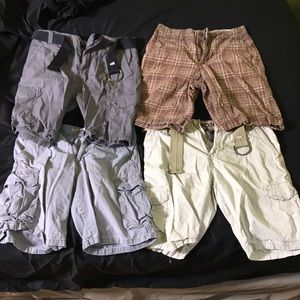SIZE 32 SHORTS - 4 PACK LOT - Slightly used 😁